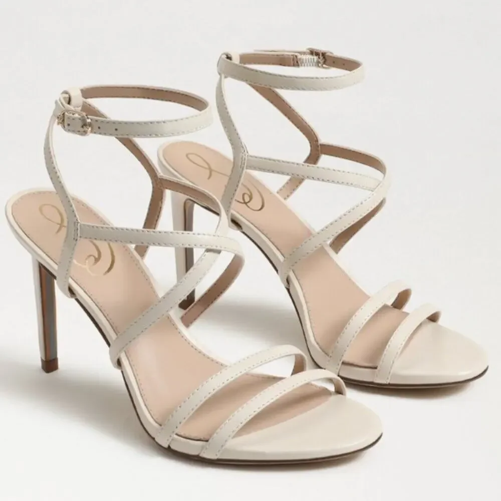 Sam Edelman Delanie Heels Size 10.5 in Ivory